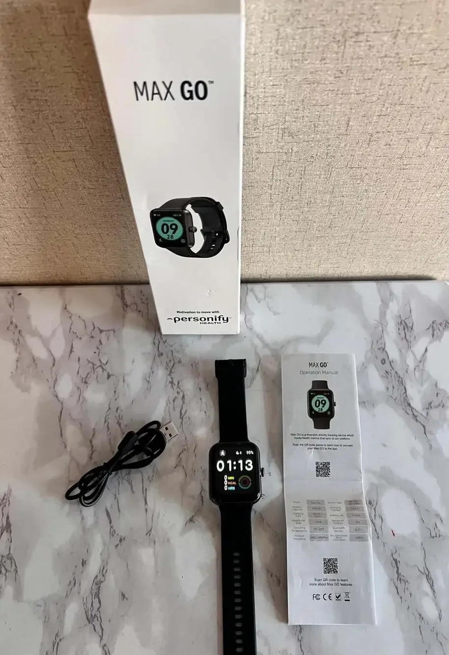 Personify Health Max GO Smartwatch Activity Tracker